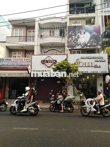 Cho thuê nhà mặt tiền đường Trương vĩnh ký 4x19m 2L