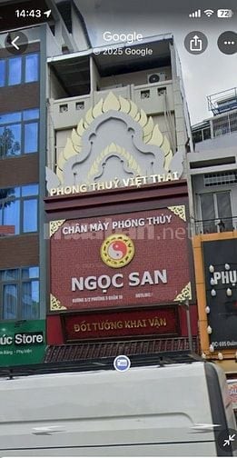 Cho thuê nhà mặt tiền đường 3/2, P.10, Q.10 giá 17tr