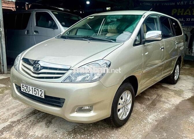 Toyota Innova G phom mới đời cuối 2008, 1 đời chủ