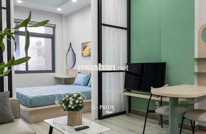 🏠Dạng phòng ngủ 35m2 Full nội thất, gần Phan Đăng Lưu, Chợ Bà Chiểu