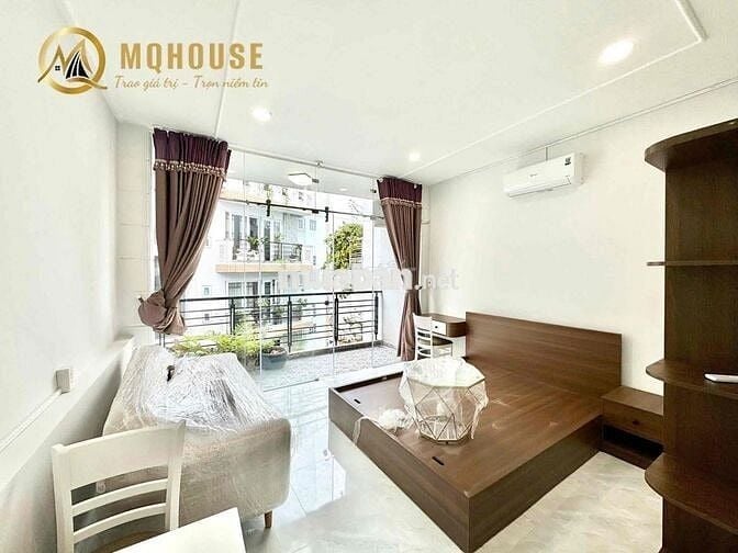 🆙🔑Cho thuê căn 1PN mới 100%, bancol máy giặt riêng, khu ẩm thực PXL