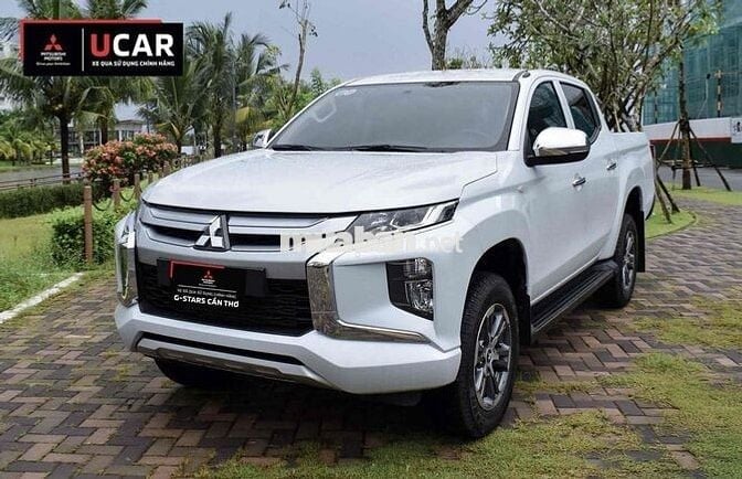 🚘MITSUBISHI TRITON GLX TRẮNG 2022 EURO 5- 💵556TR