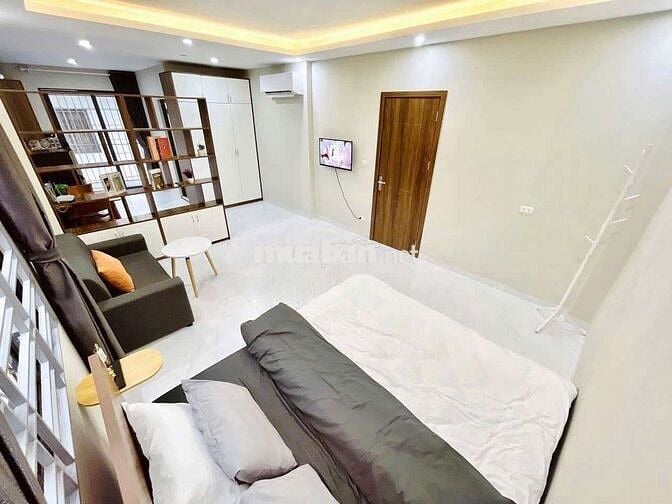 Bóc tem CCMN Studio- 1n1k Full nội thất, ban công thoáng tại Giáp Bát