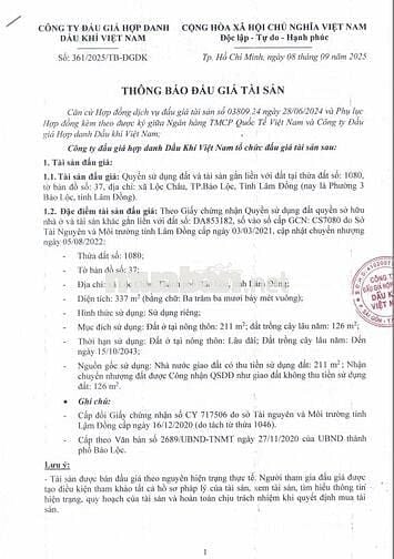 BĐS xã Lộc Châu, Bảo Lộc, Lâm Đồng (nay là Phường 3 Bảo Lộc, Lâm Đồng)