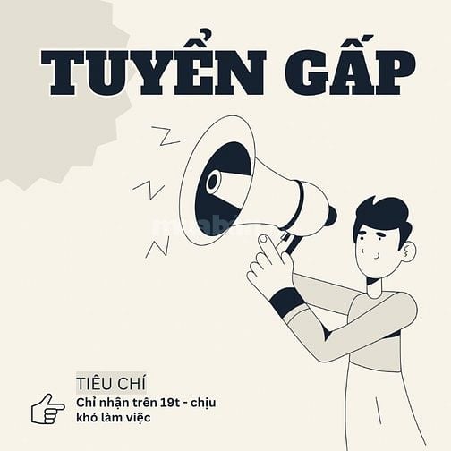 CẦN GẤP! TUYỂN BẠN BÁN HÀNG TẠI PHÚ NHUẬN