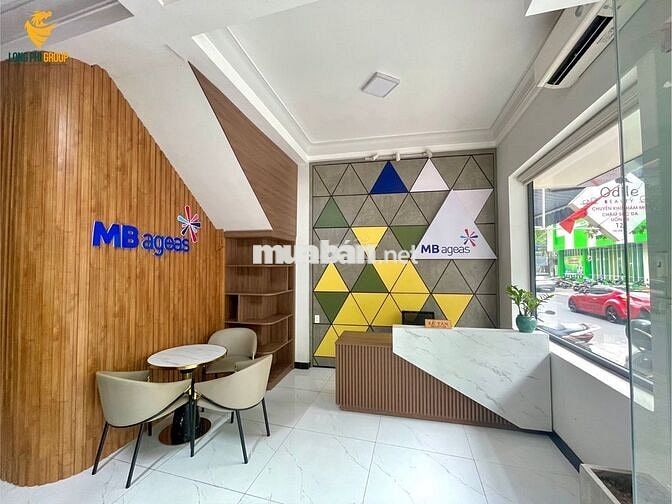 Cho thuê VP mặt tiền trung tâm Hải Châu - full nội thất chỉ vào HĐ