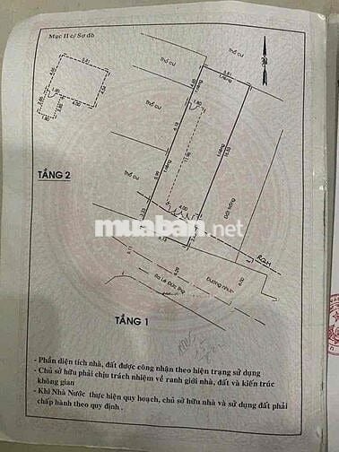 MT Đs 5 Gò Vấp | 120m² A4 | Nhà 2 tầng ở ngay | Xây CHDV sinh lời 10%