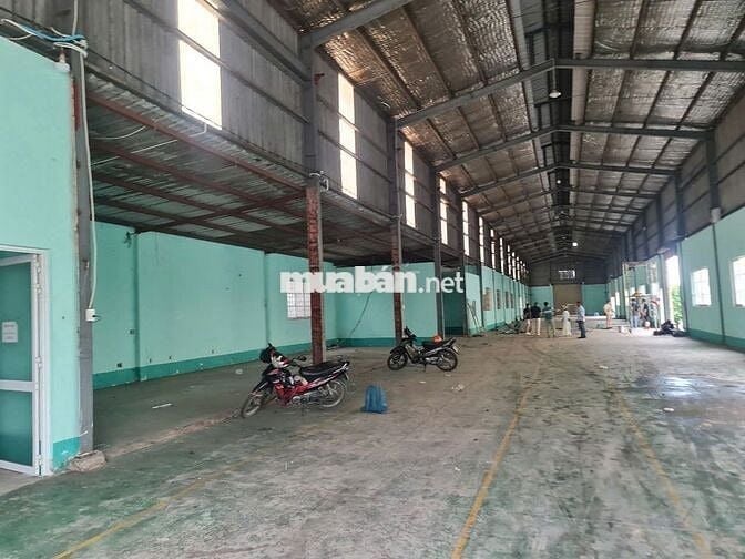 CHO THUÊ KHO XƯỞNG 1000m² ĐỨC HÒA, LONG AN – GIÁ CHỈ 65 TRIỆU/THÁNG