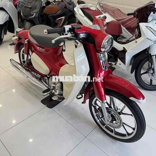 Super Cub 125 2018 Đỏ Trắng mẫu máy lớn 1 yên