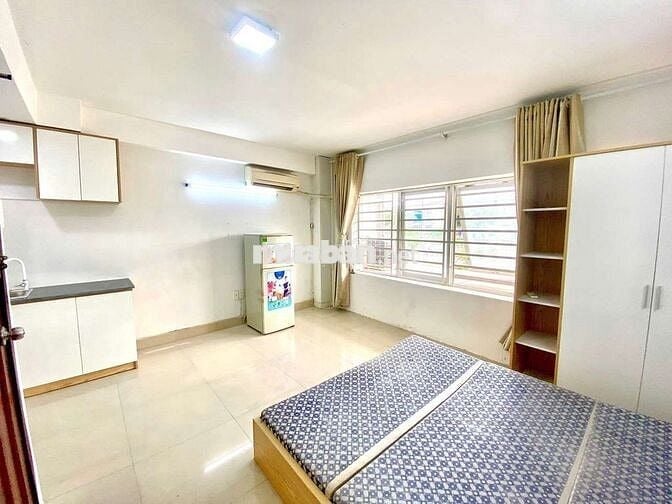 CHDV, phòng trọ đẹp giá rẻ, full nội thất, cửa sổ trời thoáng, DT 27m2