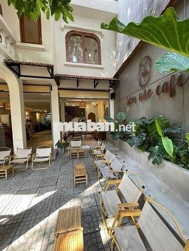 NGANG 8M- MÔ HÌNH CAFE SÂN VƯỜN TẠI 159 HOÀNG VĂN THỤ QUẬN PHÚ NHUẬN