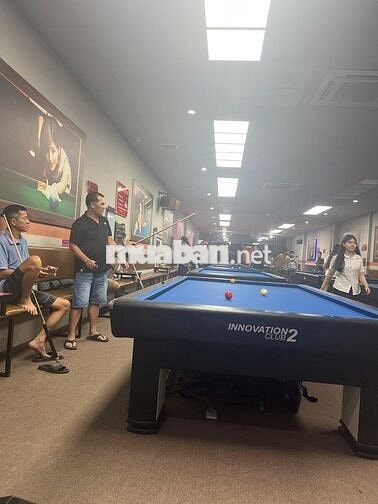 cần sang lại quán bida đang kinh doanh tốt, do k người coi quán