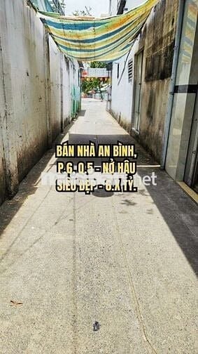 🏠 BÁN NHÀ AN BÌNH, P.6, Q.5 - NỞ HẬU SIÊU ĐẸP - 6.X TỶ.