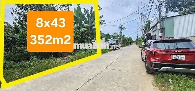 Đất Vườn 352m2 full Thổ cư - Khu nghĩ dưỡng Bà Nà Hill