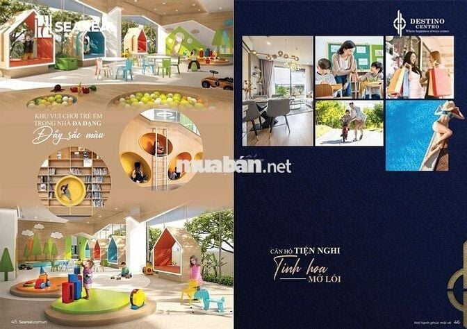 Nhà mới, dọn vào ở ngay ,Căn hộ Destino 1.5 tỷ , Trả góp chỉ 6tr/tháng