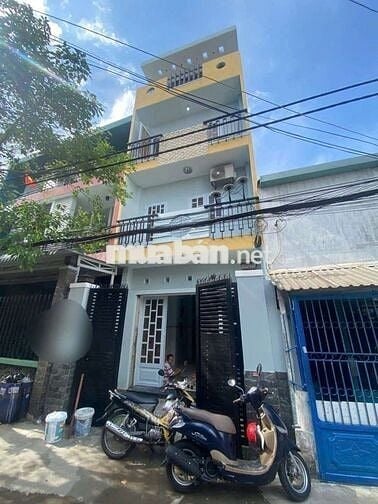 Nhà 1/ Bình Trị Đông (Đất Mới) 4.6x12.75 3lầu 6tỷ 500 triệu hẻm 5m
