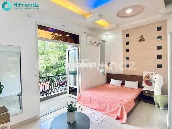 Chung cư mini 1PN tách bếp Full nội thất ngay vòng xoay Trung Sơn