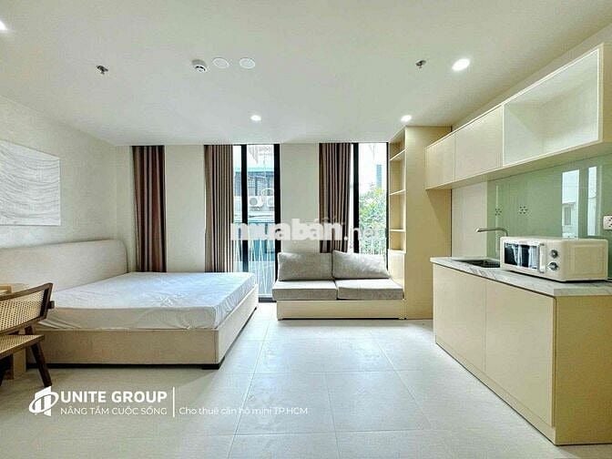 Căn hộ studio ban công 37m2 chỉ 6,7 triệu gần LOTTE MART, RMIT, ĐH TĐT