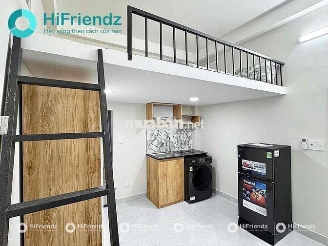 Chính Chủ Cho Thuê Duplex Bancol - Máy Giặt Riêng Ngãy Tư Hàng Xanh