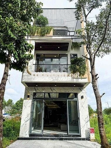 BÁN NHÀ MỚI 1 TRỆT 2 LẦU ĐƯỜNG D6 KDC HỒNG LOAN (6A) - 5.29 TỶ