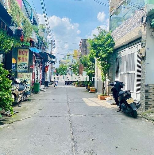 MTKD đường số 12 BHHA 100m2 4 tầng 4PN xe hơi ngủ trong nhà 7,6 tỷ