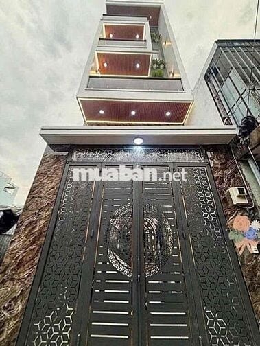 Nhà Đẹp 5 Tầng — Gần Hương Lộ 2 Bình Trị Đông (4m x 12m) Hướng Tây