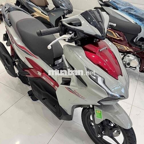 Honda Air Blade 125 2025 Xám Đỏ Bản Thể Thao