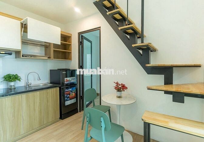 Chính chủ cho thuê căn hộ Duplex 2N đủ đồ, 50m2, KV Trung Kính từ 9tr