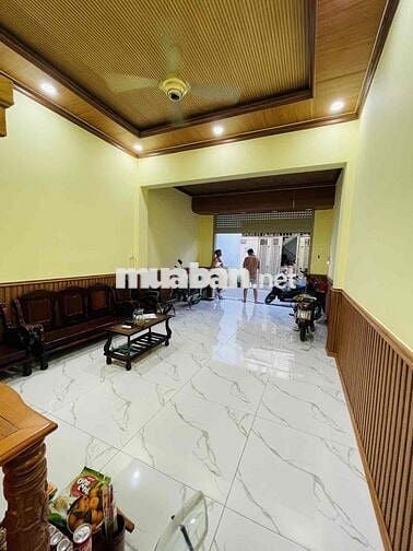 NHÀ 2TẦNG MẶT TIỀN HẺM 6m THÔNG LÂM THỊ HỐ Q12 GIÁ 4TỶ8