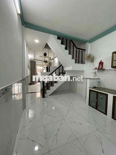 QUẬN 6, 46.1M2, DTS 74.8M2, 2 TẦNG,  NỞ HẬU TÀI LỘC- NHỈNH 4 TỶ.