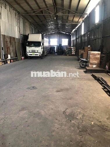 Kho xưởng 800m2 - đường cont - thông ra ql 1a - kênh tham lương