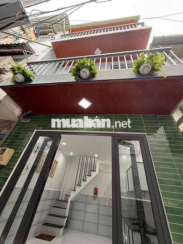 BÁN NHÀ MỚI 2 LẦU - HẺM 657 BA ĐÌNH, P9,Q8