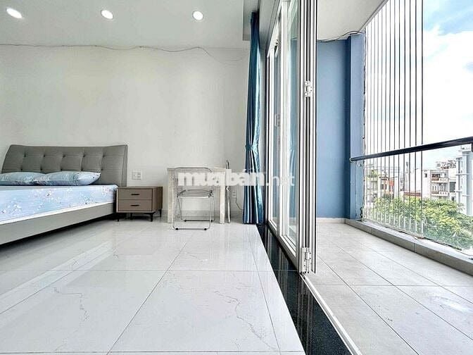 CĂN HỘ MỚI THANG MÁY BAN CÔNG 48M2 MÁY GIẶT RIÊNG FULL NỘI THẤT MỚI