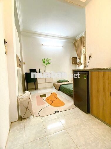 STUDIO 30M2 LẦU 1-  FULL NỘI THẤT -CÓ BANCOL- CHO NUÔI PET- 6 TR/TH