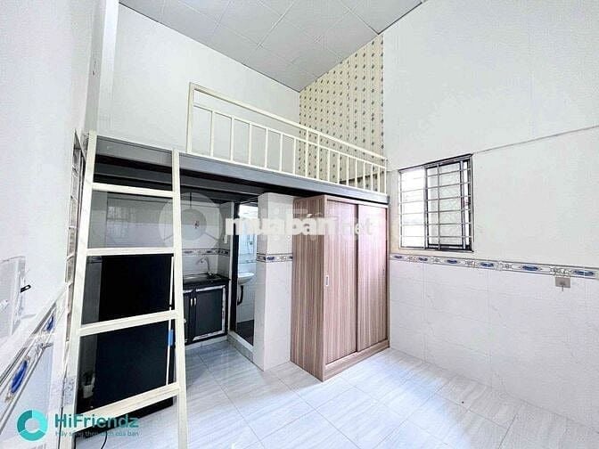 🔥PHÒNG GÁC CAO FULL NỘI THẤT_GẦN LÊ VĂN SỸ_ ĐH TÀI NGUYÊN MÔI TRƯỜNG