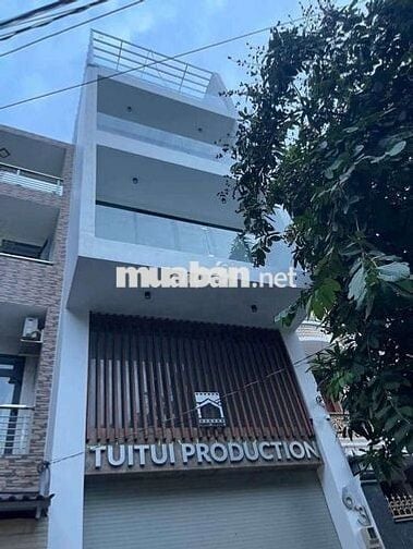 Nhà 1 Trệt 4 Lầu 4,5x20m Mặt Tiền Đường Số Phường Tân Quy