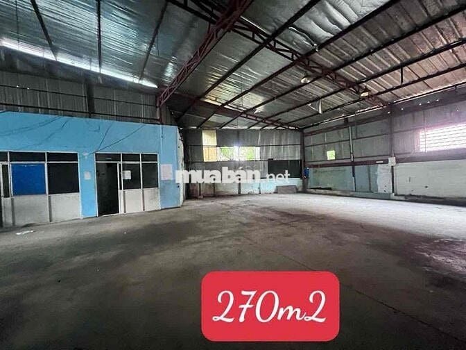 CHO THUÊ KHO DT 100m, 270m P.LINH ĐÔNG,ĐƯỜNG CONT SAU 22H,GẦN PVĐ