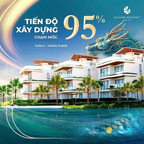 Sở hữu Charm Long Hải TT 50% - cam kết cho thuê tối thiểu 8%/năm