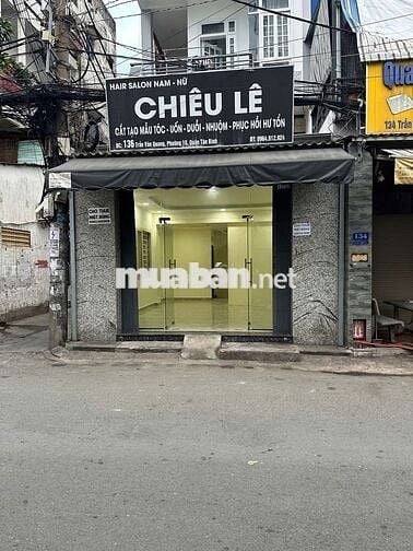 mặt Băng 136 Trần Văn Quang, Phường 10, Quận Tân Bình. lối đi riêng
