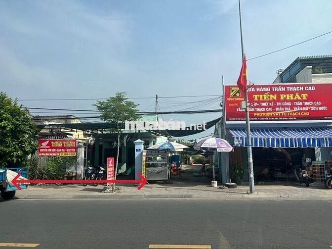 Chính Chủ Bán đất mặt tiền đường Võ Thị Sáu, thị trấn Long Điền, 287m2