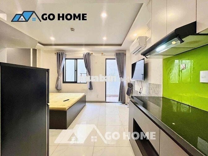 CĂN HỘ FULL NỘI THẤT - MÁY GIẶT RIÊNG NGAY NGUYỄN VĂN KHỐI - CV LH