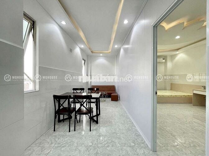 1PN TÁCH BẾP, FULL NỘI THẤT MỚI KENG + MGR. 50M2, NGAY NGÃ TƯ BỐN XÃ🔰