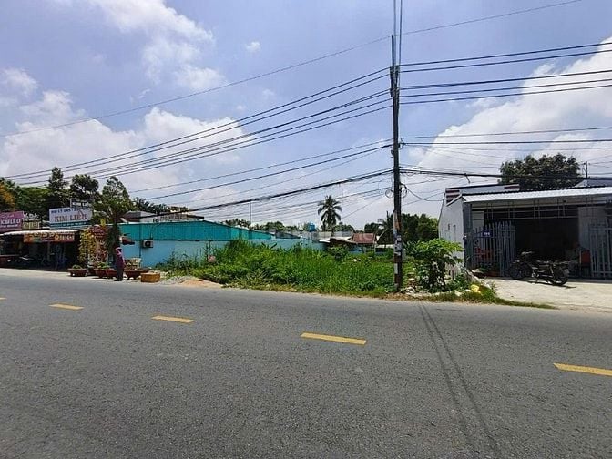 Đất mặt tiền Quốc lộ 80 ở xã mong thọ B, Châu Thành, Kiên Giang.