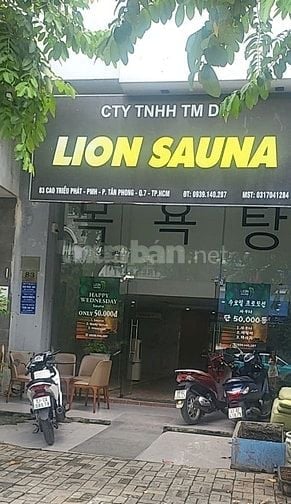 LION SAUNA CẦN TUYỂN: Nữ KTV massage; Nữ cắt móng-gội đầu-ráy tai...
