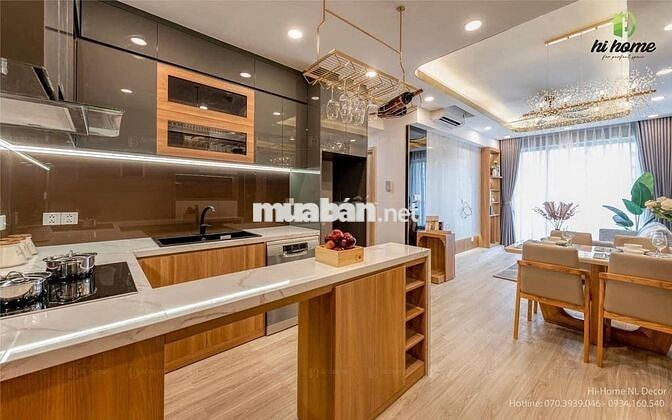 Cho thuê căn hộ Emerald 3pn2wc,127m2,full NT  giá 20tr, view công viên