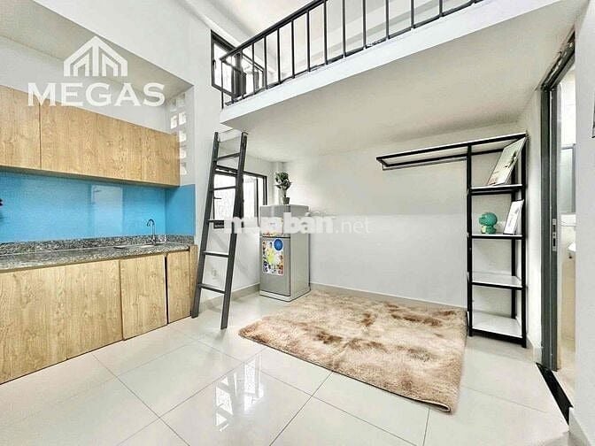 PHÒNG TRỌ CÓ GÁC CAO, TÒA NHÀ THANG MÁY, FULL NỘI THẤT, SẠCH SẼ