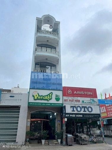 Mặt tiền kinh doanh Gò Dầu. DT 4,1 x 20m (nở hậu nhẹ) 6 Tầng. HĐT 30tr