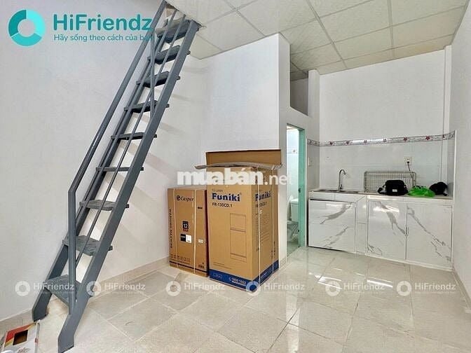 Phòng trọ giá rẻ gác cao 2m - rộng đến 40m vuông