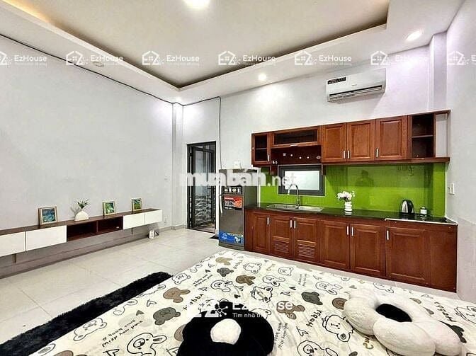 Siêu rộng Phòng trệt 30m2, nhà mới xây, ngay chợ Tân Hương