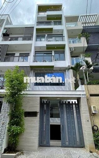 NHÀ ĐƯỜNG HOÀNG HOA THÁM DIỆN TÍCH: 5X18M HẦM 4 TẦNG CHO THUÊ